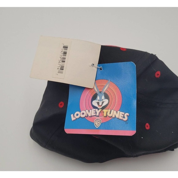 Vintage Chicago Bulls Looney Tunes Youth Snapback Cap W Tags Taz FreshCaps NBA - Picture 6 of 12